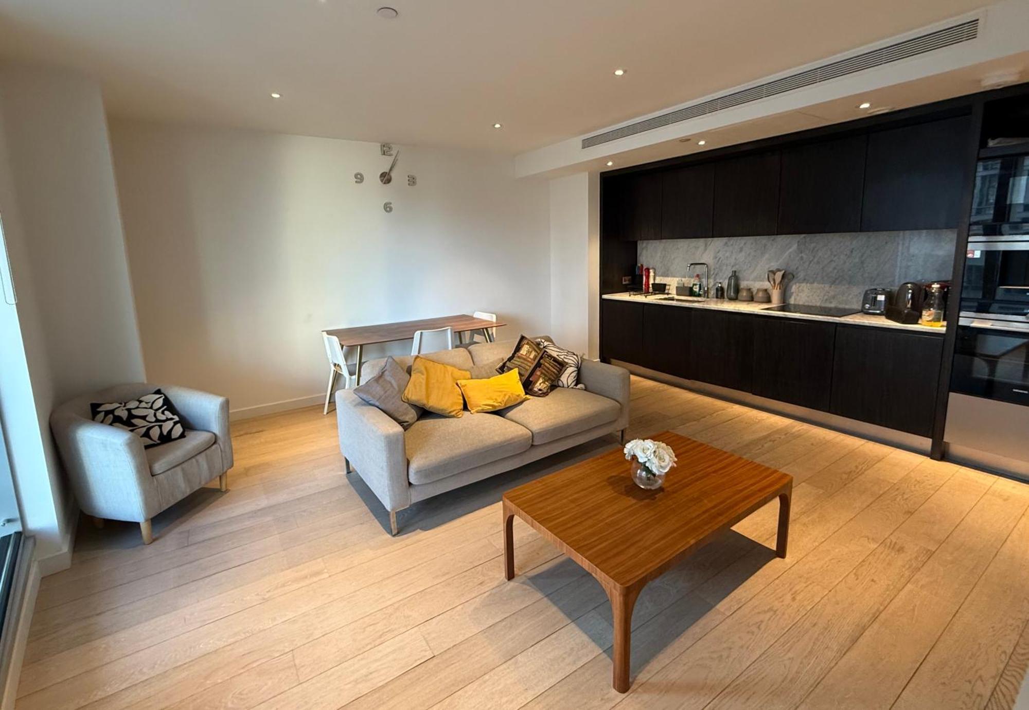 Luxury Modern 2 Bed Flat With Balcony And City View - Canary Wharf City Center Лондон Екстер'єр фото